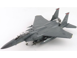 McDonnell Douglas F 15E Strike Eagle Fighter Aircraft 88 0705 90th Fighter Squadron Commanding Officer s Jet 2005 United States Air Force Air Power Series 1/72 Diecast Model Hobby Master HA4576