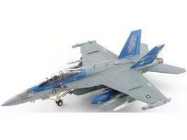Boeing EA 18G Growler Aircraft 168256 VAQ 139 Cougars 2025 United States Navy Air Power Series 1/72 Diecast Model Hobby Master HA5160