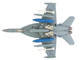 Boeing EA 18G Growler Aircraft 168256 VAQ 139 Cougars 2025 United States Navy Air Power Series 1/72 Diecast Model Hobby Master HA5160