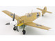 Messerschmitt Bf 109F 4 Fighter Aircraft Marseille Yellow 14 3 JG27 Egypt 1942 German Luftwaffe Air Power Series 1/48 Diecast Model Hobby Master HA8766