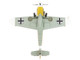 Messerschmitt Bf 109F 4 Fighter Aircraft Marseille Yellow 14 3 JG27 Egypt 1942 German Luftwaffe Air Power Series 1/48 Diecast Model Hobby Master HA8766