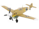 Messerschmitt Bf 109F 4 Fighter Aircraft Marseille Yellow 14 3 JG27 Egypt 1942 German Luftwaffe Air Power Series 1/48 Diecast Model Hobby Master HA8766