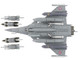 Dassault Rafale B Fighter Aircraft 113 IE 330 Libya 2011 French Air Force Air Power Series 1/72 Diecast Model Hobby Master HA9618