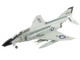 McDonnell Douglas F 4C Phantom II Fighter Bomber Aircraft 40838 114th Tactical Fighter Training Squadron Oregon Air National Guard 1980 United States Air Force Air Power Series 1/72 Diecast Model Hobby Master HA19076