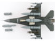 Lockheed F 16C Fighting Falcon Fighter Aircraft 88 0545 138th Fighter Wing Oklahoma Air National Guard 2024 United States Air Force Air Power Series 1/72 Diecast Model Hobby Master HA38065