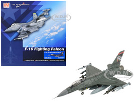Lockheed F 16C Fighting Falcon Fighter Aircraft 88 0545 138th Fighter Wing Oklahoma Air National Guard 2024 United States Air Force Air Power Series 1/72 Diecast Model Hobby Master HA38065