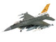 Lockheed F 16CM Fighting Falcon Fighter Aircraft 91 0379 Tiger Tiger 1 79th Fighter Squadron Shaw Air Force Base 2023 United States Air Force Air Power Series 1/72 Diecast Model Hobby Master HA38066