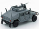 HUMVEE 4 CT Military Vehicle Matt Gray with Alternative Tops 1/64 Diecast Model Car BM Creations 64B0461