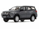 2018 Toyota Fortuner Dark Silver Metallic 1/64 Diecast Model Car BM Creations 64B0476