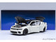 Dodge Charger SRT Hellcat Redeye Knuckle White with Matt Black Hood and Top 1/18 Model Car Autoart 71751 Dodge Charger SRT Hellcat Redeye Knuckle White with Matt Black Hood and Top 1/18 Model Car Autoart 71751