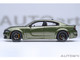Dodge Charger SRT Hellcat Redeye F8 Green Metallic with Matt Black Top 1/18 Model Car Autoart 71752