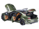 Dodge Charger SRT Hellcat Redeye F8 Green Metallic with Matt Black Top 1/18 Model Car Autoart 71752