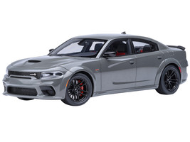 Dodge Charger Scat Pack Widebody Destroyer Gray 1/18 Model Car Autoart 71756