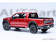 2019 Ford F 150 Raptor Pickup Truck Ruby Red Metallic 1/18 Model Car Autoart 72948