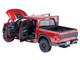 2019 Ford F 150 Raptor Pickup Truck Ruby Red Metallic 1/18 Model Car Autoart 72948