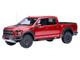2019 Ford F 150 Raptor Pickup Truck Ruby Red Metallic 1/18 Model Car Autoart 72948