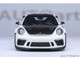 Porsche 911 991 2 GT3 RS Weissach Package White with Carbon Hood and Top 1/18 Model Car Autoart 78176