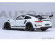Porsche 911 991 2 GT3 RS Weissach Package White with Carbon Hood and Top 1/18 Model Car Autoart 78176
