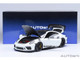 Porsche 911 991 2 GT3 RS Weissach Package White with Carbon Hood and Top 1/18 Model Car Autoart 78176