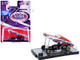1969 Ford Mustang Funny Car NHRA 75 Years Red and White with Graphics Limited Edition to 3740 pieces Worldwide 1/64 Diecast Model Car M2 Machines 31500-HS66