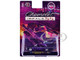 1964 Chevrolet Impala SS 409 Convertible Black Metallic with Purple Graphics and Purple Soft Top Limited Edition to 11000 pieces Worldwide 1/64 Diecast Model Car M2 Machines 31500-HS75