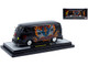 1960 Volkswagen Delivery Van Maui & Sons Black with Graphics Limited Edition to 4050 pieces Worldwide 1/24 Diecast Model Car M2 Machines 40300-139B