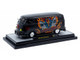 1960 Volkswagen Delivery Van Maui & Sons Black with Graphics Limited Edition to 4050 pieces Worldwide 1/24 Diecast Model Car M2 Machines 40300-139B