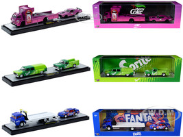 Auto Haulers Soda Set of 3 pieces Release 44 Limited Edition to 5750 pieces Worldwide 1/64 Diecast Models M2 Machines 56000-TW44