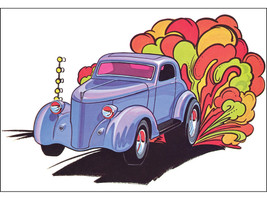 Skill 2 Model Kit 1936 Ford Coupe Gasser 3 in 1 Kit 1/25 Scale Model AMT AMT1534