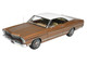 1967 Ford Galaxie Burnt Amber Metallic with White Top Limited Edition to 200 pieces Worldwide 1/43 Model Car Goldvarg Collection GC-079B