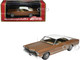 1967 Ford Galaxie Burnt Amber Metallic with White Top Limited Edition to 200 pieces Worldwide 1/43 Model Car Goldvarg Collection GC-079B
