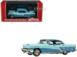 1956 Mercury Montclair Phaeton Lauderdale Blue and Niagara Blue with Blue Interior Limited Edition to 200 pieces Worldwide 1/43 Model Car Goldvarg Collection GC-086B