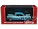 1956 Mercury Montclair Phaeton Lauderdale Blue and Niagara Blue with Blue Interior Limited Edition to 200 pieces Worldwide 1/43 Model Car Goldvarg Collection GC-086B