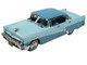 1956 Mercury Montclair Phaeton Lauderdale Blue and Niagara Blue with Blue Interior Limited Edition to 200 pieces Worldwide 1/43 Model Car Goldvarg Collection GC-086B