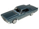 1962 Lincoln Continental Oxford Gray Metallic with Blue Interior Limited Edition to 200 pieces Worldwide 1/43 Model Car Goldvarg Collection GC-088A