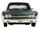 1962 Lincoln Continental Oxford Gray Metallic with Blue Interior Limited Edition to 200 pieces Worldwide 1/43 Model Car Goldvarg Collection GC-088A
