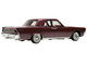 1962 Lincoln Continental Royal Red Metallic with Red Interior Limited Edition to 200 pieces Worldwide 1/43 Model Car Goldvarg Collection GC-088B