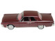 1962 Lincoln Continental Royal Red Metallic with Red Interior Limited Edition to 200 pieces Worldwide 1/43 Model Car Goldvarg Collection GC-088B