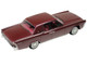 1962 Lincoln Continental Royal Red Metallic with Red Interior Limited Edition to 200 pieces Worldwide 1/43 Model Car Goldvarg Collection GC-088B