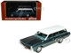 1964 Pontiac Safari Gulfstream Aqua Metallic with White Top and Blue Interior Limited Edition to 200 pieces Worldwide 1/43 Model Car Goldvarg Collection GC-093A