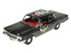 1961 Chevrolet Biscayne Ohio State Highway Patrol Black with Red Interior Limited Edition to 150 pieces Worldwide 1/43 Model Car Goldvarg Collection GC-097A