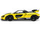 McLaren Senna 8 PAS Racing Yellow Metallic with Black Top Hyper Spec Series 1/24 Diecast Model Car Jada 36484