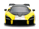 McLaren Senna 8 PAS Racing Yellow Metallic with Black Top Hyper Spec Series 1/24 Diecast Model Car Jada 36484