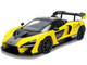 McLaren Senna 8 PAS Racing Yellow Metallic with Black Top Hyper Spec Series 1/24 Diecast Model Car Jada 36484