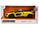 McLaren Senna 8 PAS Racing Yellow Metallic with Black Top Hyper Spec Series 1/24 Diecast Model Car Jada 36484