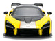 McLaren Senna 8 PAS Racing Yellow Metallic with Black Top Hyper Spec Series 1/24 Diecast Model Car Jada 36484