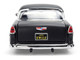 1955 Chevrolet Bel Air BTM Social Club Matt Black with Flames Bigtime Muscle Series 1/24 Diecast Model Car Jada 36606