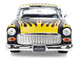 1955 Chevrolet Bel Air BTM Social Club Matt Black with Flames Bigtime Muscle Series 1/24 Diecast Model Car Jada 36606