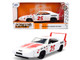 1969 Dodge Charger Daytona #25 White with Red Stripes Bigtime Muscle Series 1/24 Diecast Model Car Jada 36608
