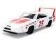 1969 Dodge Charger Daytona #25 White with Red Stripes Bigtime Muscle Series 1/24 Diecast Model Car Jada 36608